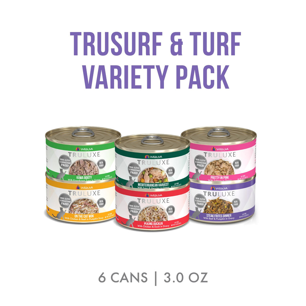 Weruva truLuxe texture moelleuse close-up illustrant la tendreté et la qualité