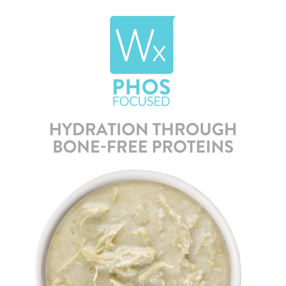 Weruva portion servie dans un bol favorisant l'hydratation