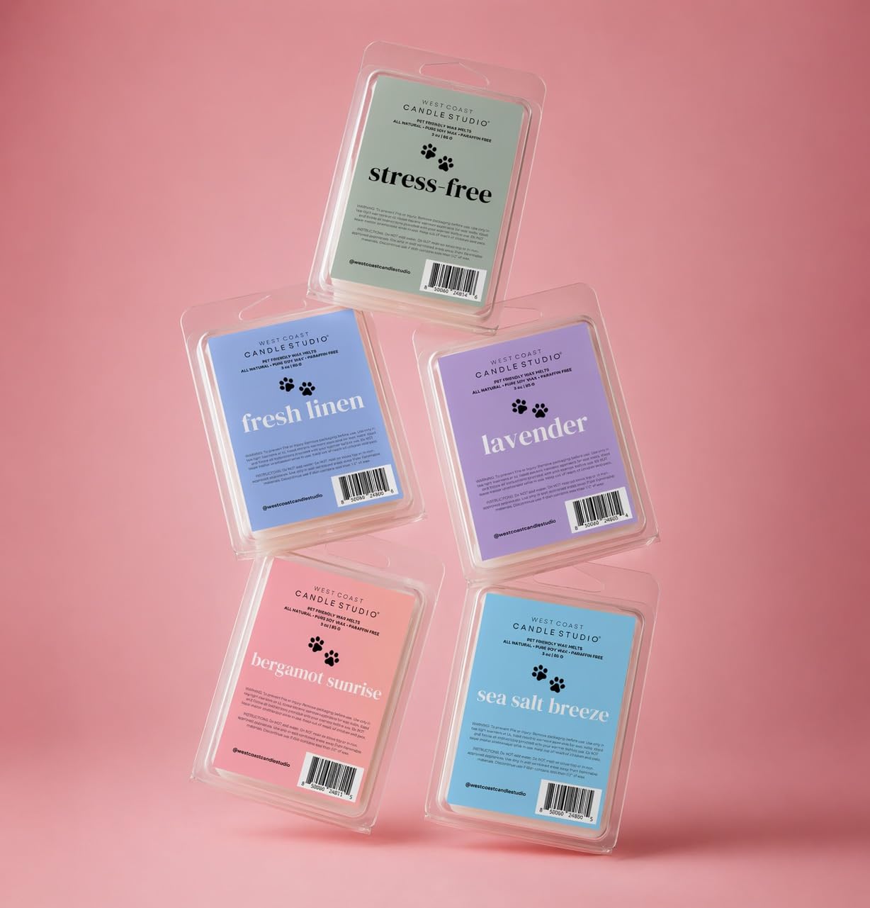 West Coast Candle Company fondant dans chauffe-cire illustrant diffusion et neutralisation d'odeurs