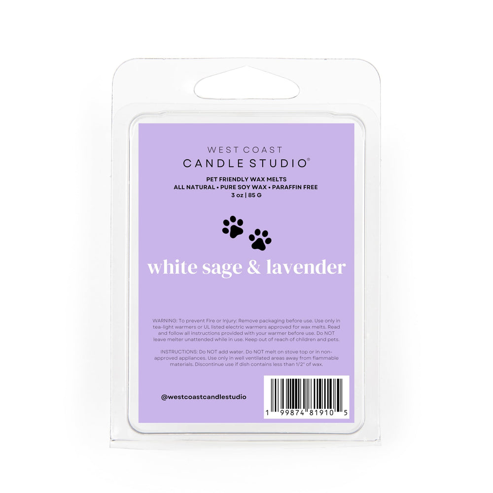 West Coast Candle Company emballage avant montrant un design sobre et durable