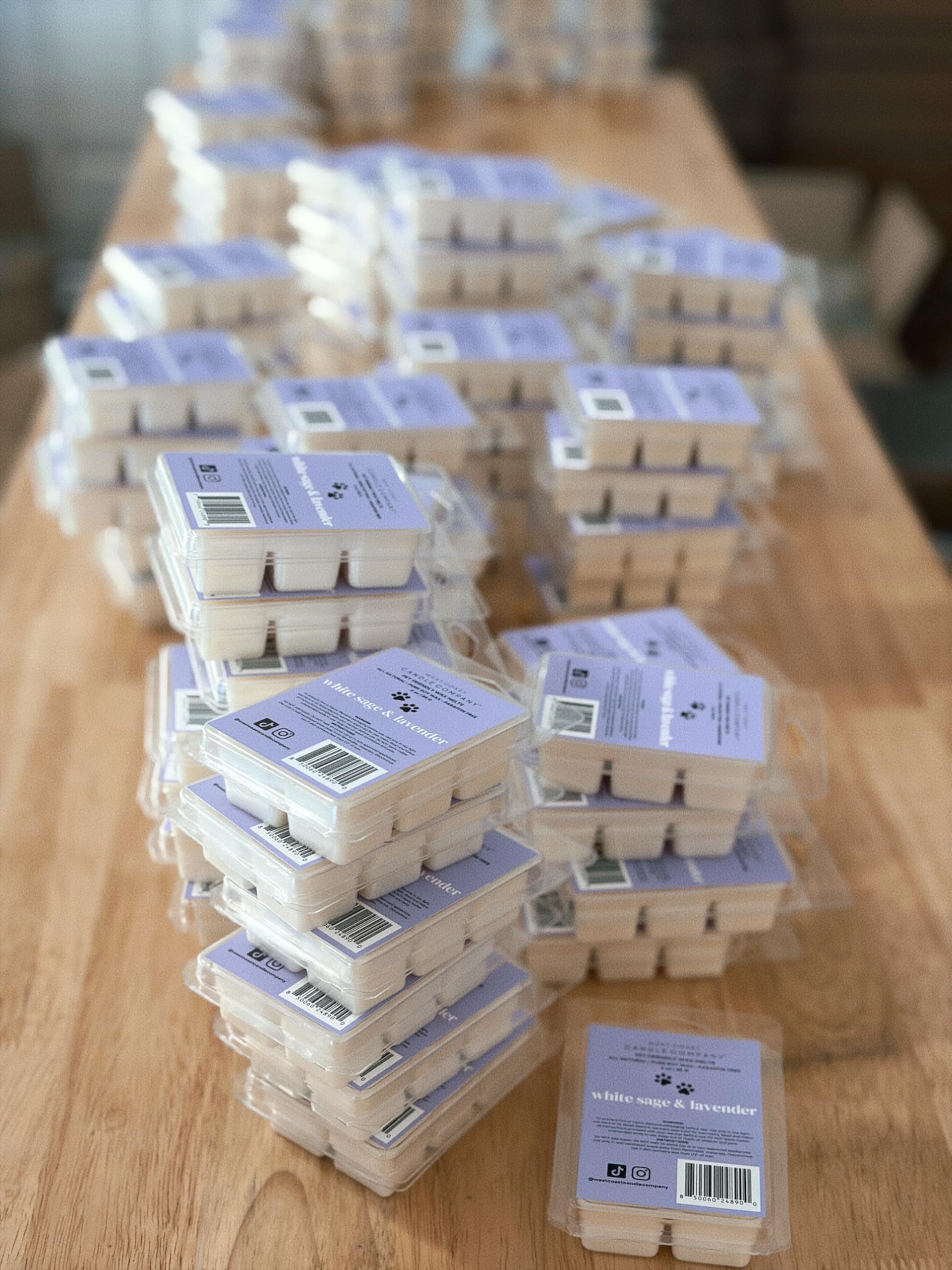 West Coast Candle Company pastille fondant dans un chauffe-cire et diffusant parfum