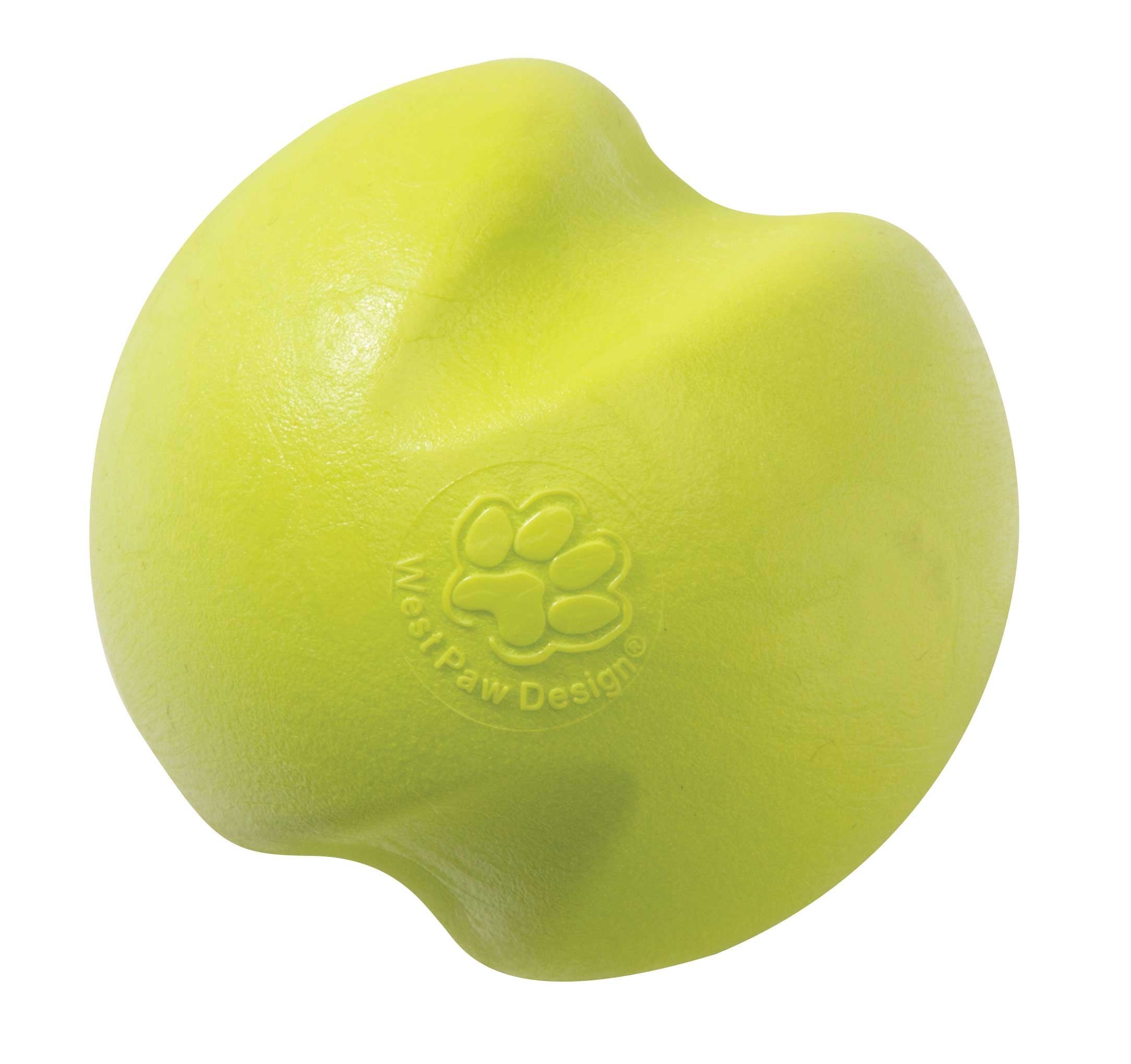 WEST PAW Jive Ball vue face montrant la couleur Granny Smith et la solidité