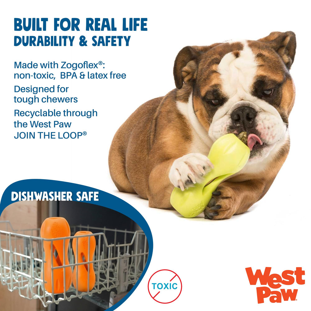 WEST PAW fentes latérales libérant arômes pour attirer le chien