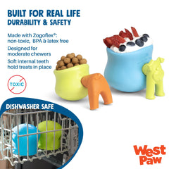 WEST PAW Toppl rempli de croquettes pour engagement prolongé