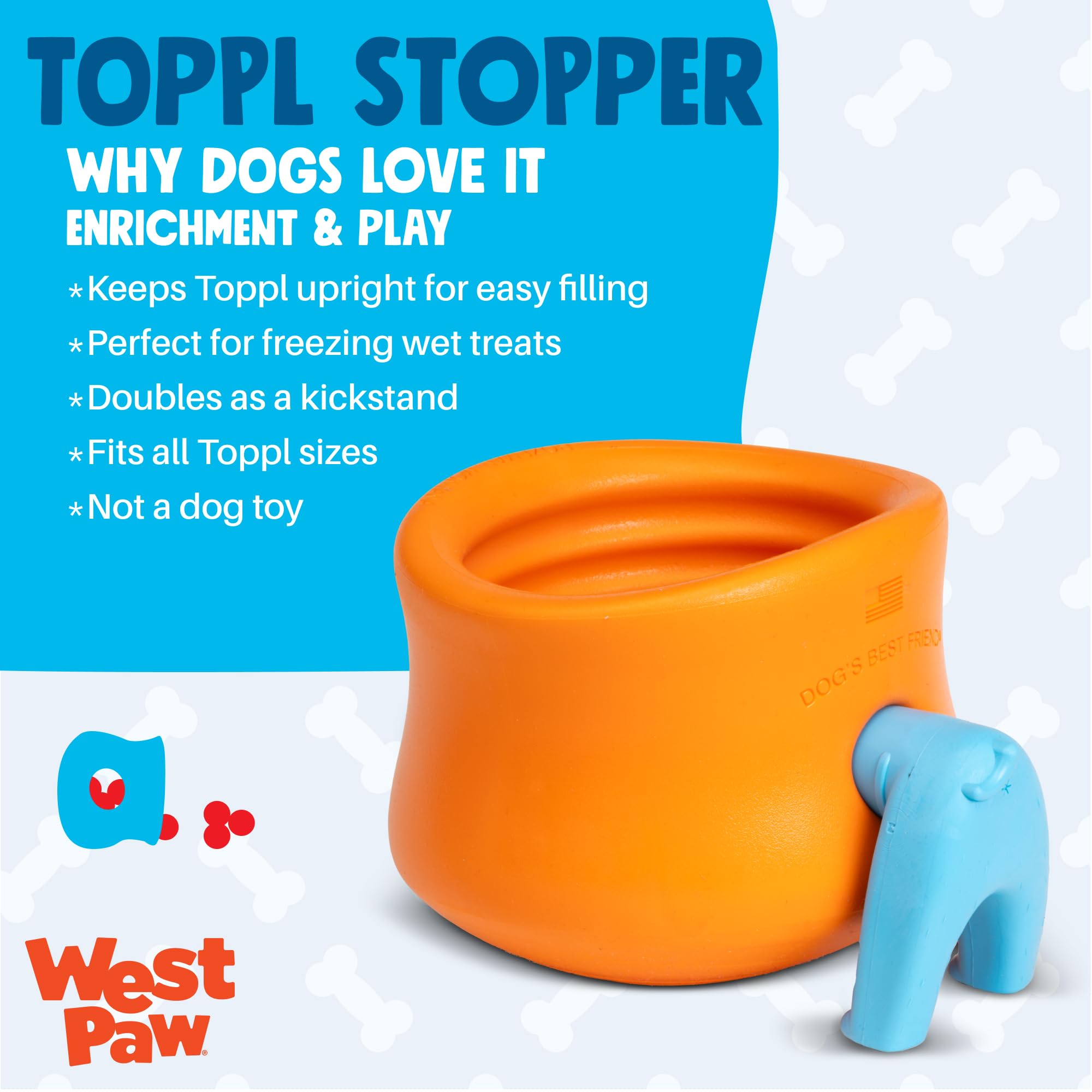WEST PAW insert Stopper gros plan Zogoflex détail durable et sécurisant
