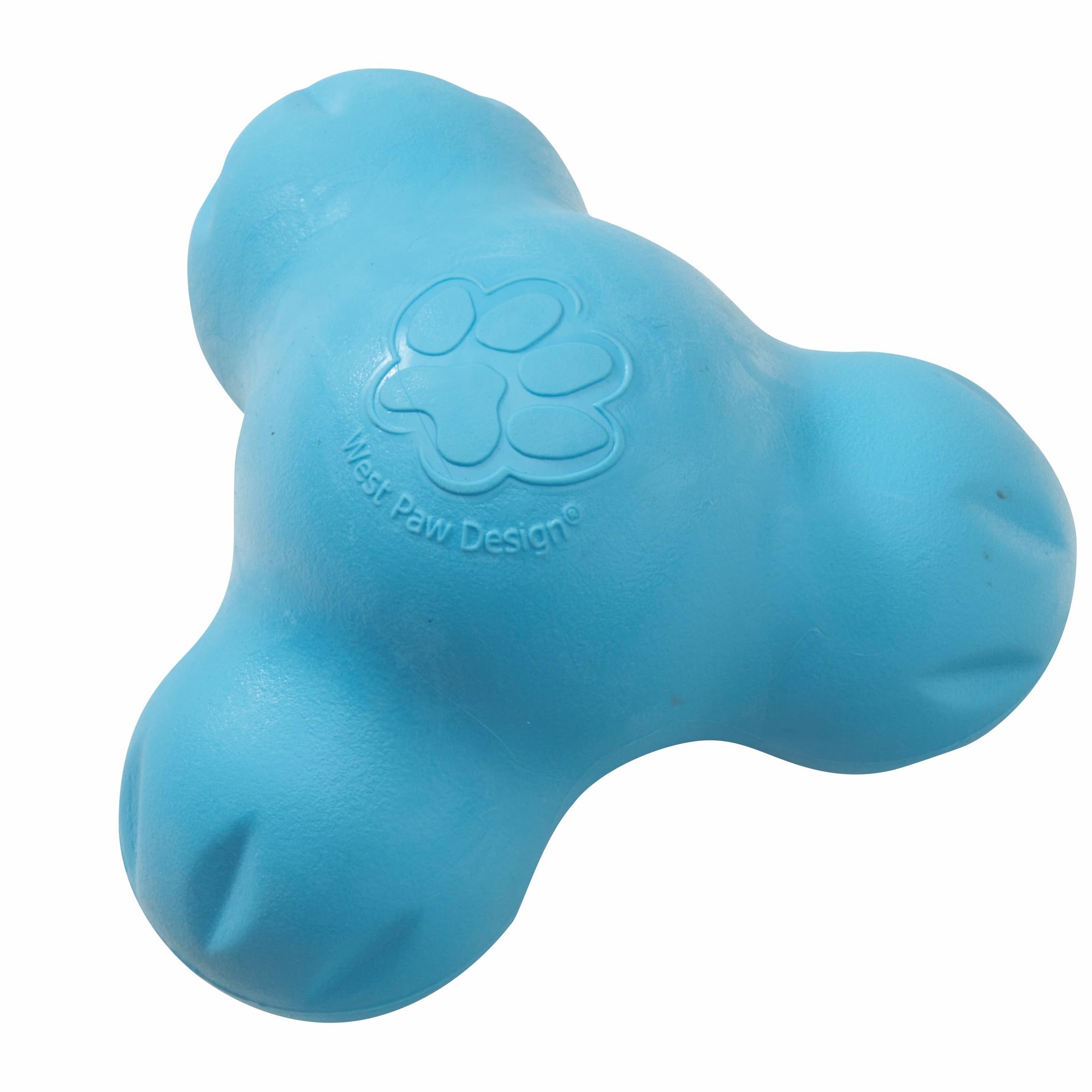 WEST PAW Tux vue avant montrant forme et couleur aqua pour jeu durable