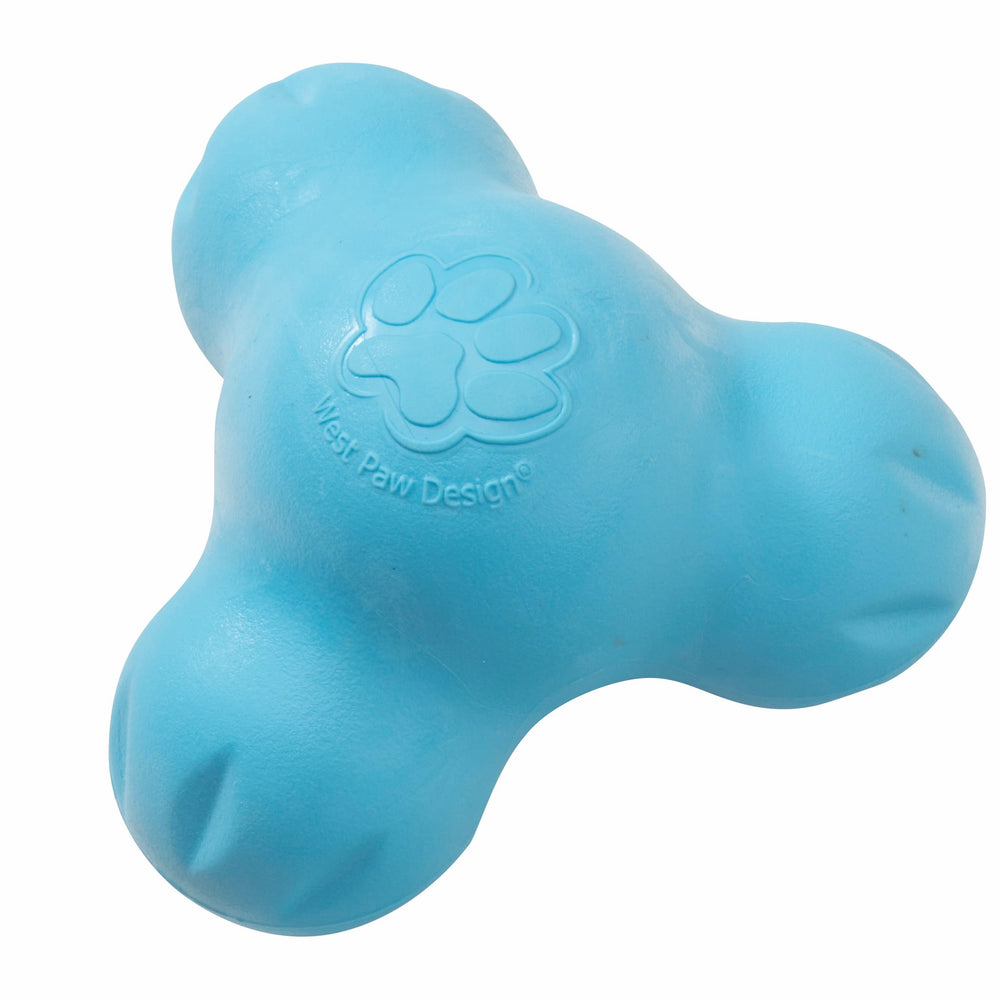 WEST PAW Tux vue avant montrant forme et couleur aqua pour jeu durable