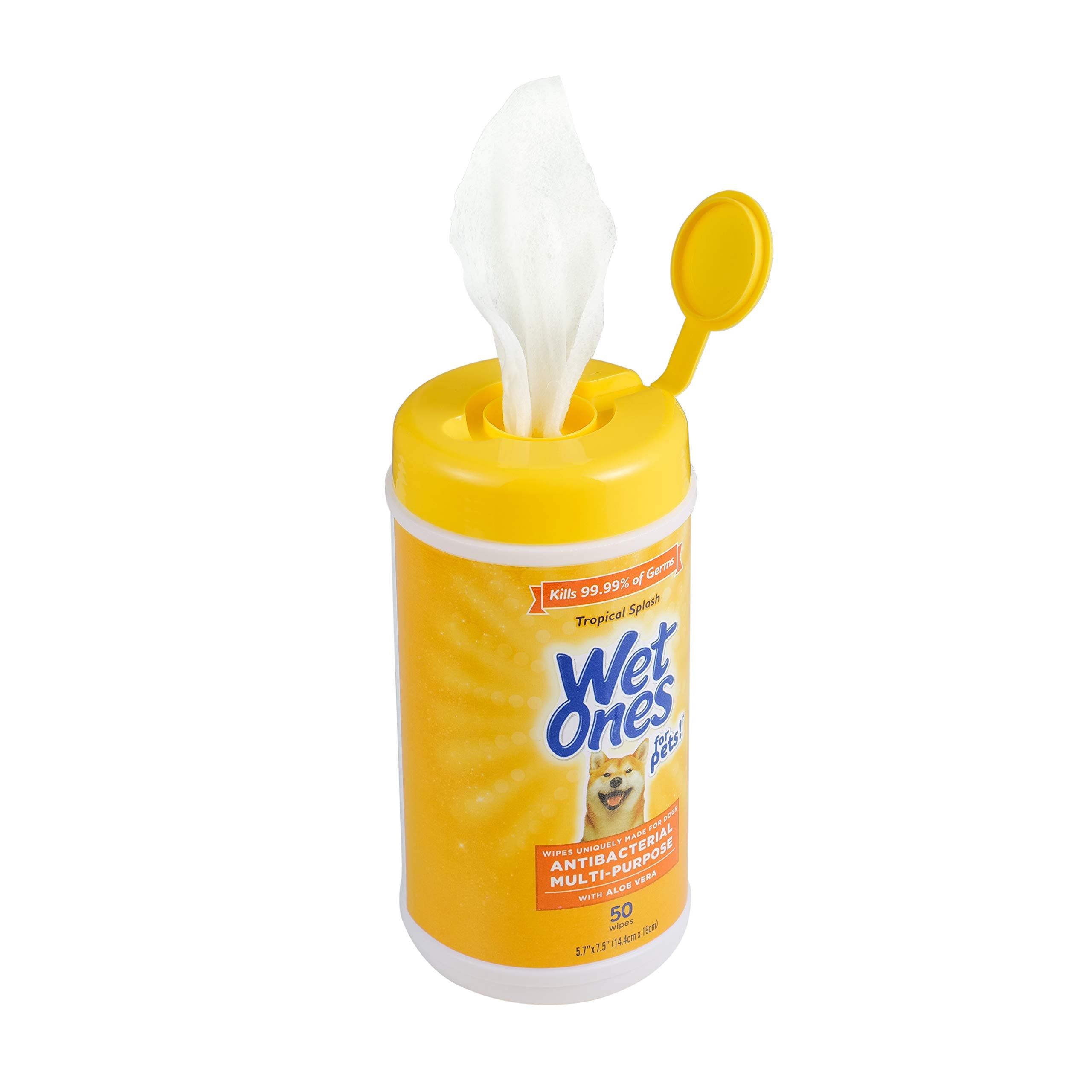 Wet Ones étiquette ingrédients, aloe vera pour soin doux