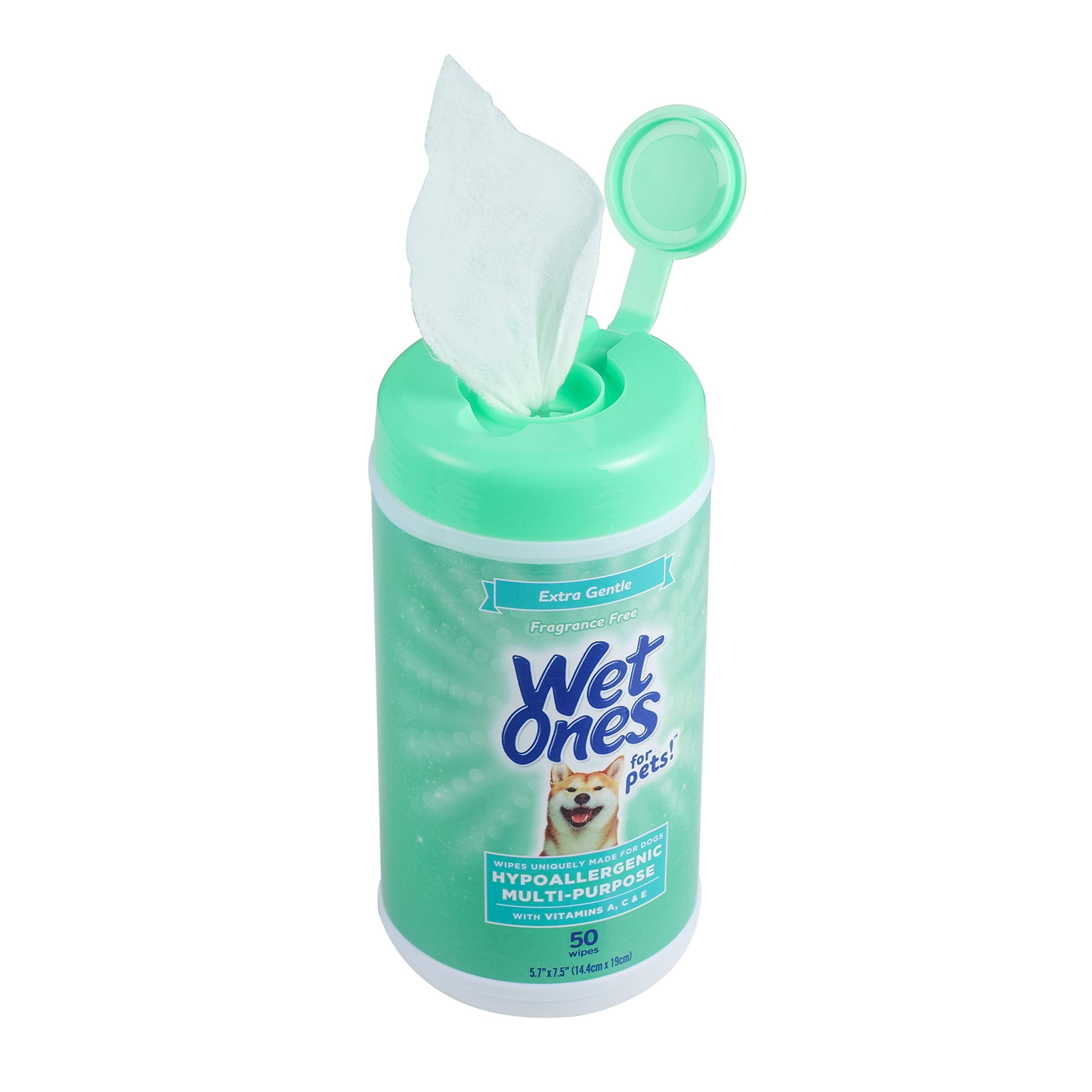 Wet Ones for Pets représentation des vitamines A C E nourrissantes