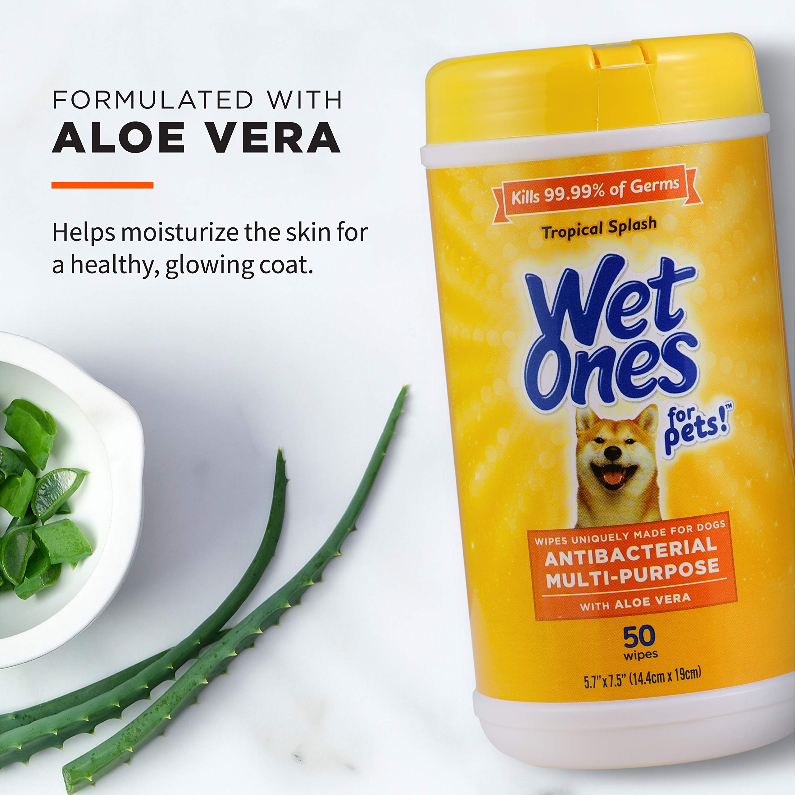 Wet Ones lingette nettoyant patte, élimine la boue facilement