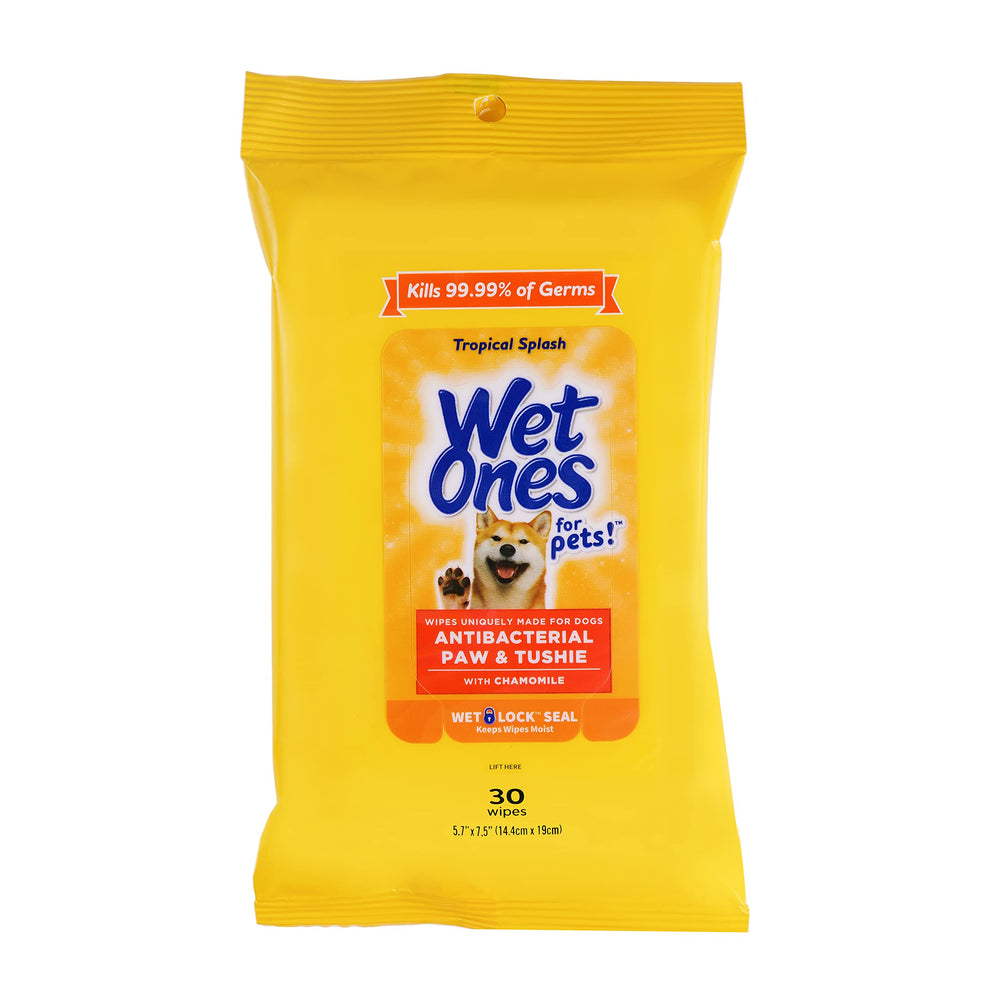 Wet Ones pack de 8 pochettes pour longue durée et économies