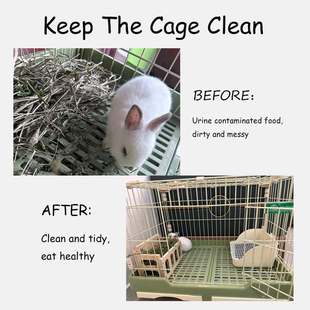 WEWAYKGJ mangeoire utilisée par un lapin réduit gaspillage de foin