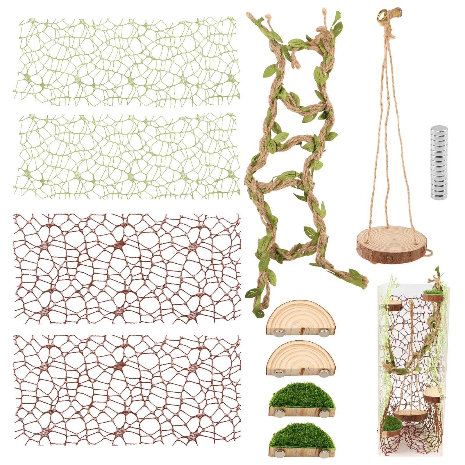 Wextuvially packaging du kit complet montrant plateformes et toiles — installation facile