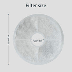 WEZEBEL filtre tenu en main pour comparer taille et compatibilité