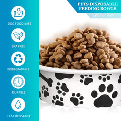 Whaline bol en usage nourrissant chat, praticité pour repas mobile