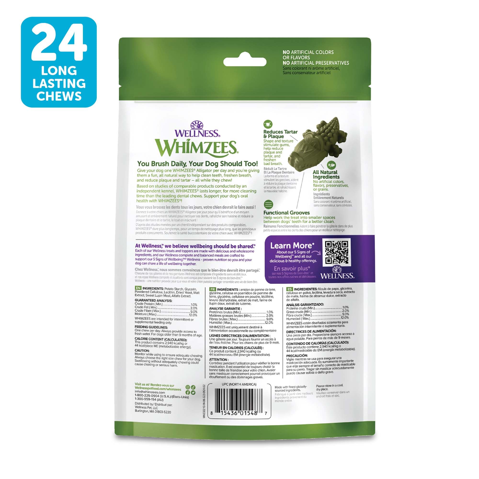 Scène de vie chien heureux avec Whimzees renforçant routine dentaire bénéfice