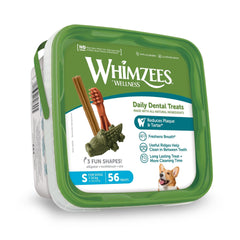 Whimzees assortiment de formes mélangées pour stimulation masticatoire