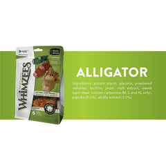 Hoiyen Whimzees gros plan texture montrant reliefs pour frotter les dents