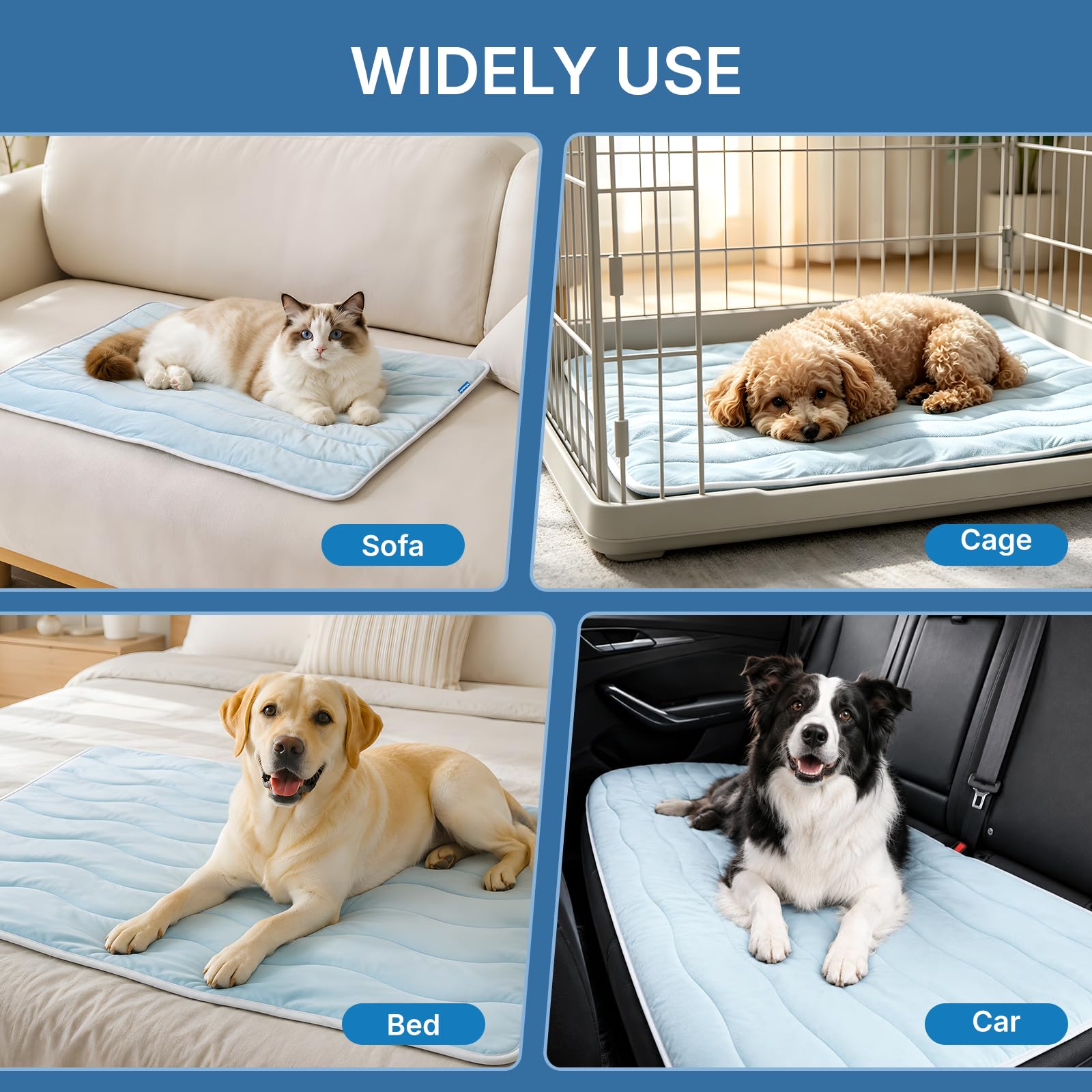 Whiskmiel tapis plié facile à transporter lors de voyages et sorties