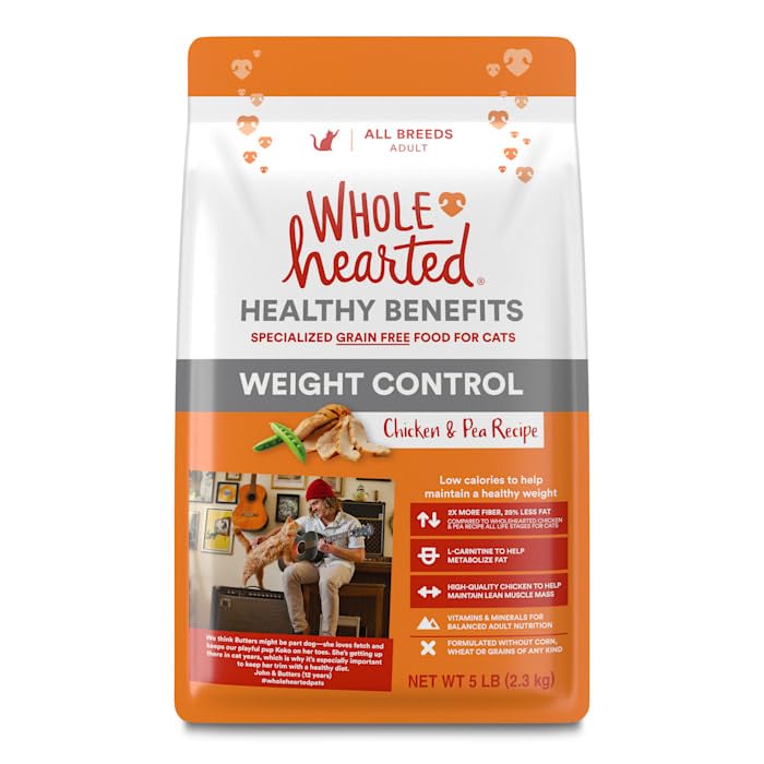 WholeHearted paquet devant montrant recette contrôle de poids poulet