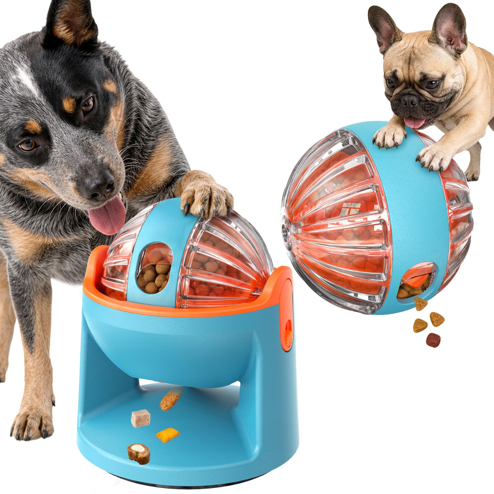 WHOLELIVES balle distributeur vue avant montrant le design et la fonction ludique