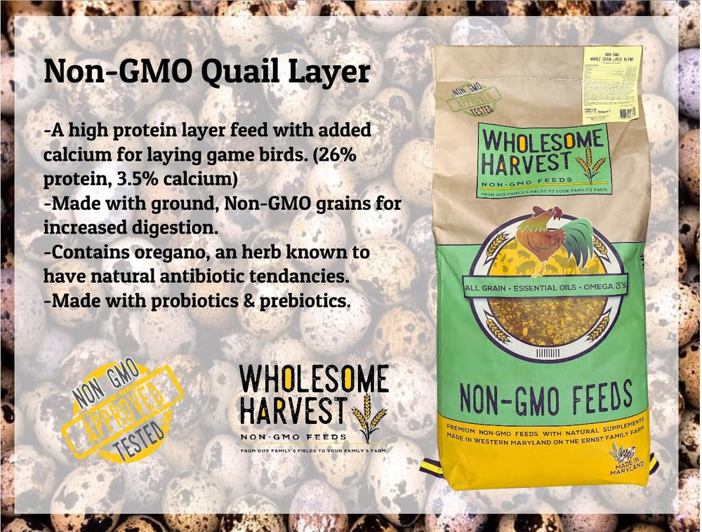 Wholesome Harvest comparaison taille granulés main pour dosage facile