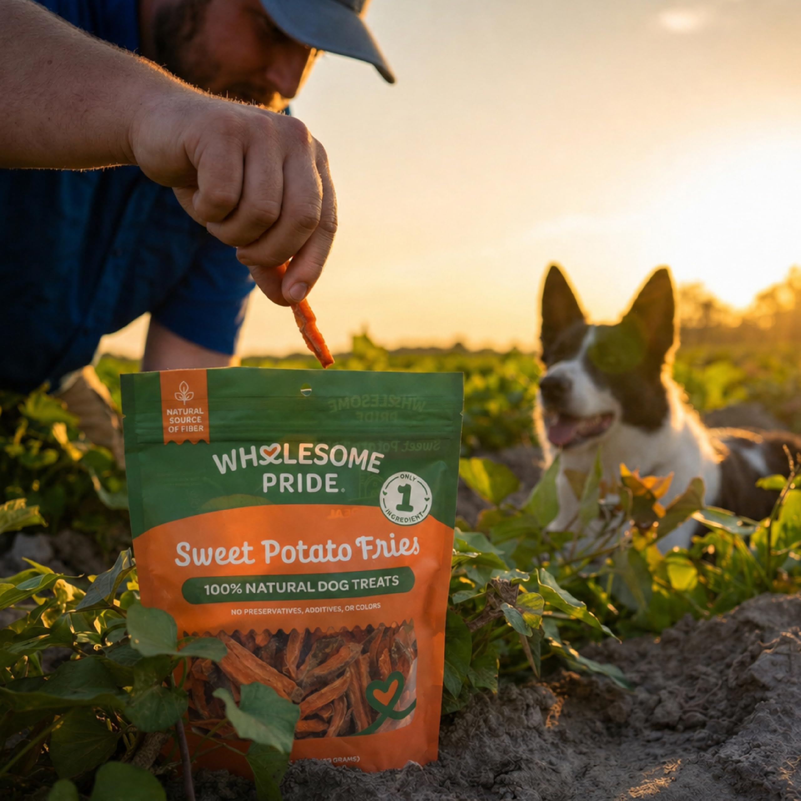 Wholesome Pride friandise utilisée comme récompense pendant dressage