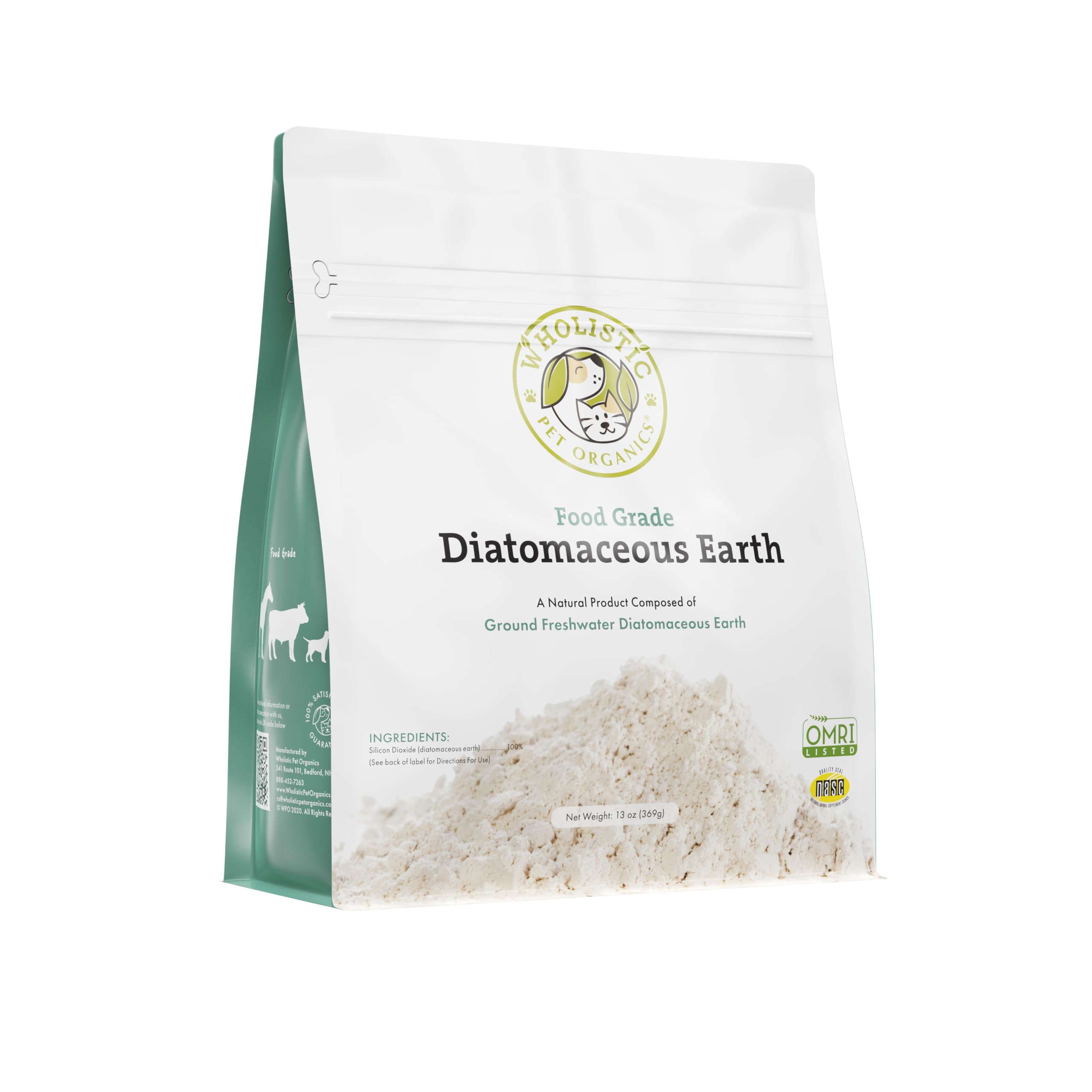 Wholistic Pet Organics cuillère mesurant poudre pour dosage précis