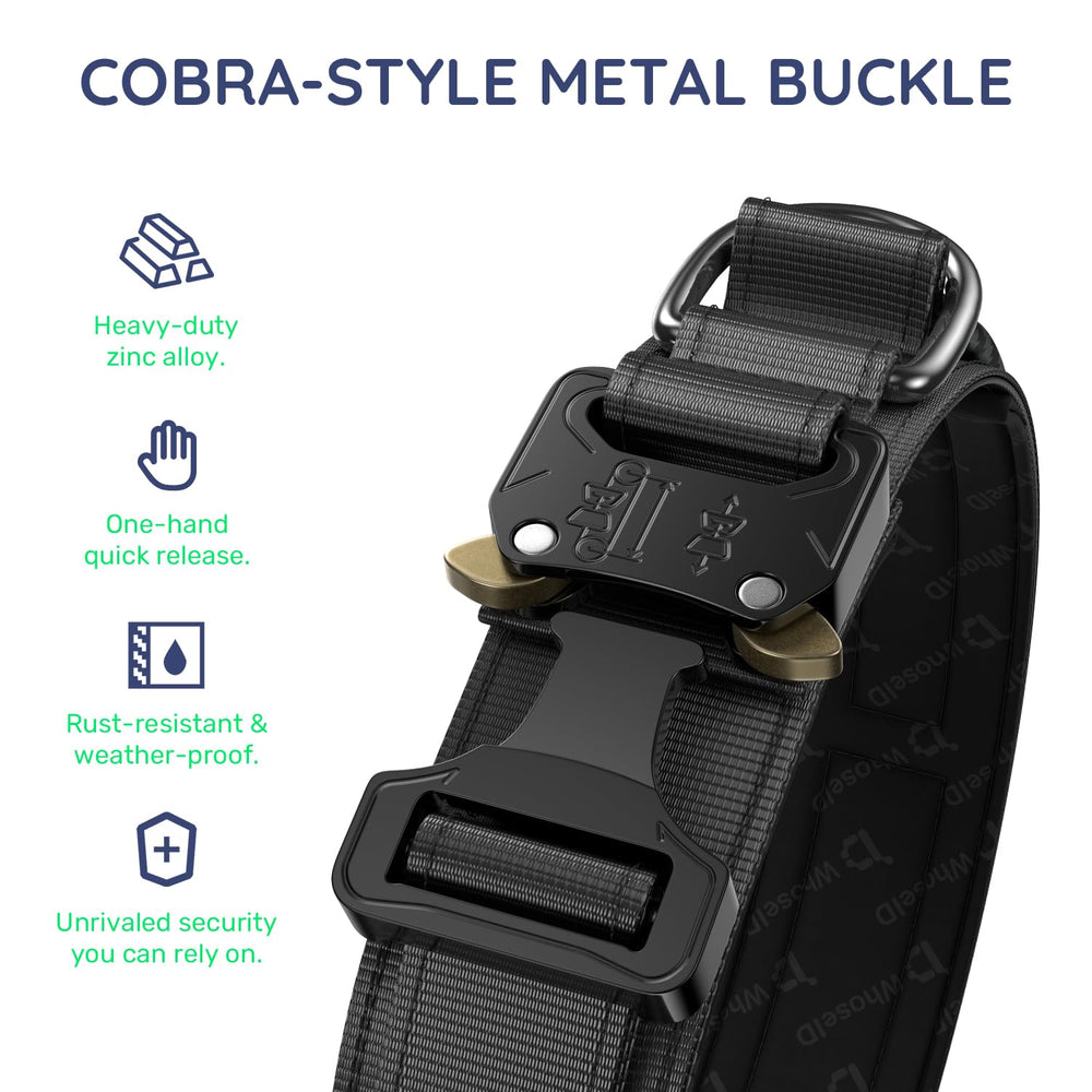 WhoseID boucle métal heavy-duty assurant sécurité et durabilité