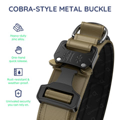 WhoseID boucle métallique heavy-duty avec verrouillage sûr pour contrôle