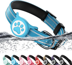 WhoseID collier avant du paquet montrant design et couleur bleue, durable