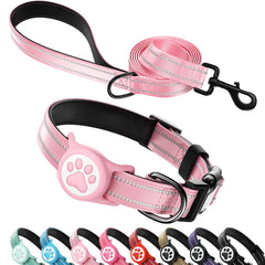 WhoseID collier rose face avant montrant confort et sécurité