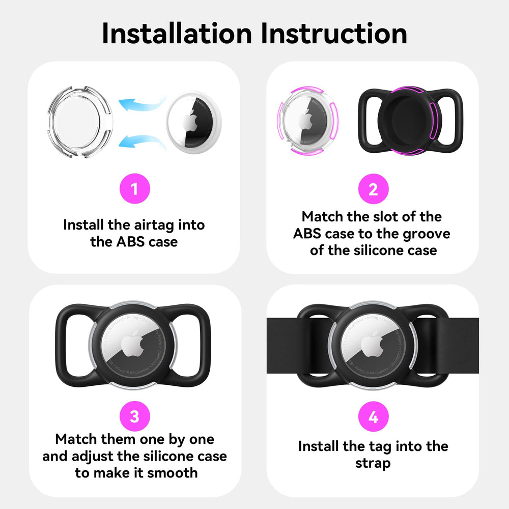 WhoseID détail assemblage sans outils pour installation facile