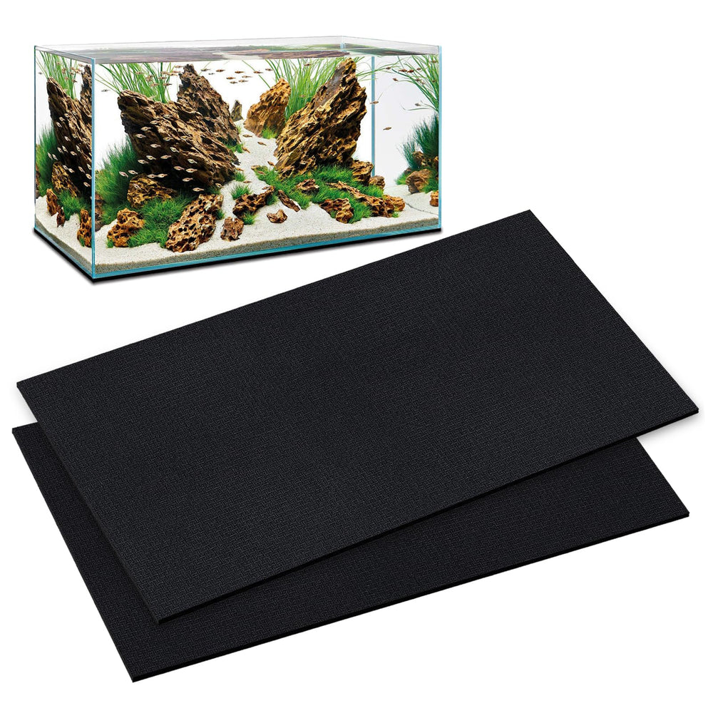 Wibeelee vue avant du tapis aquarium, protection complète et ajustable