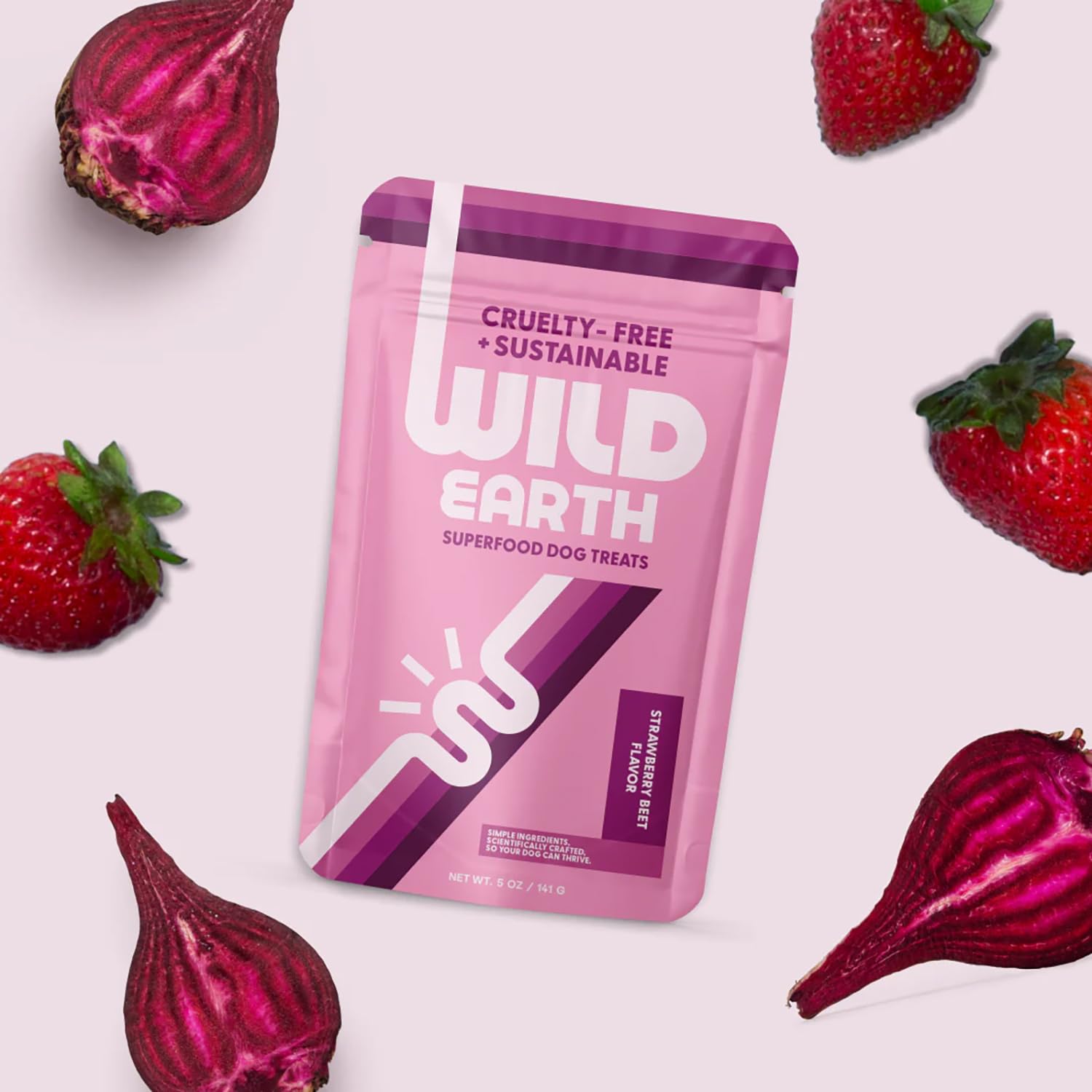 Wild Earth présentoir lifestyle avec sachets pour inspiration achat en magasin