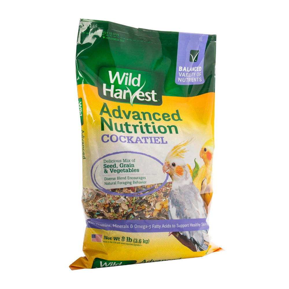 Wild Harvest sac 8 lb posé pour montrer l'échelle et la conservation pratique