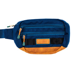 Wilderdog vue avant du sac Pacific Blue, organisation facile