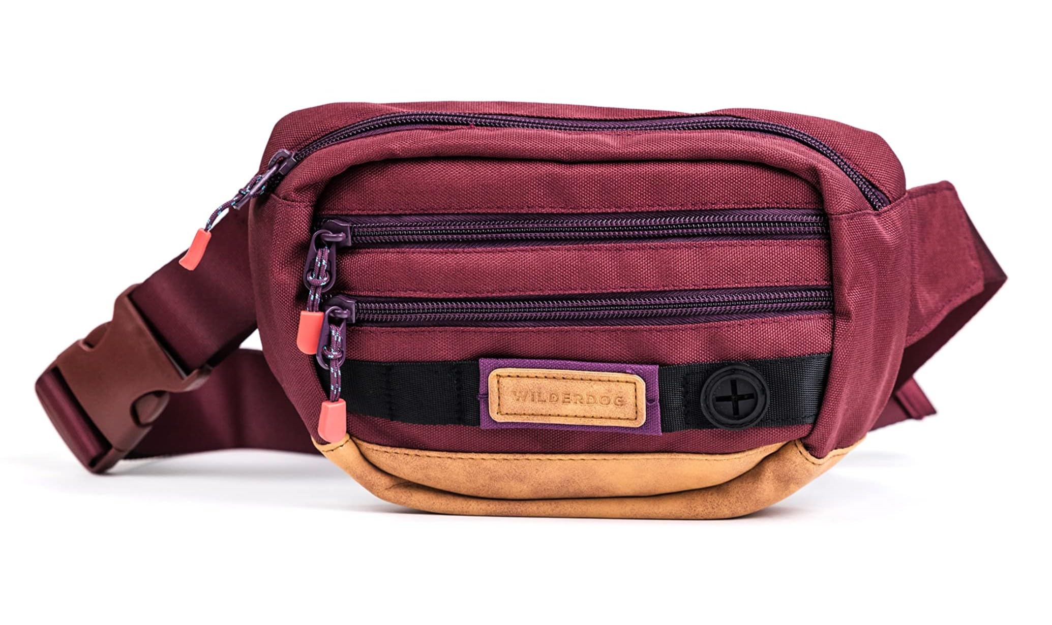 Wilderdog vue frontale montrant compartiments pratiques et accès rapide