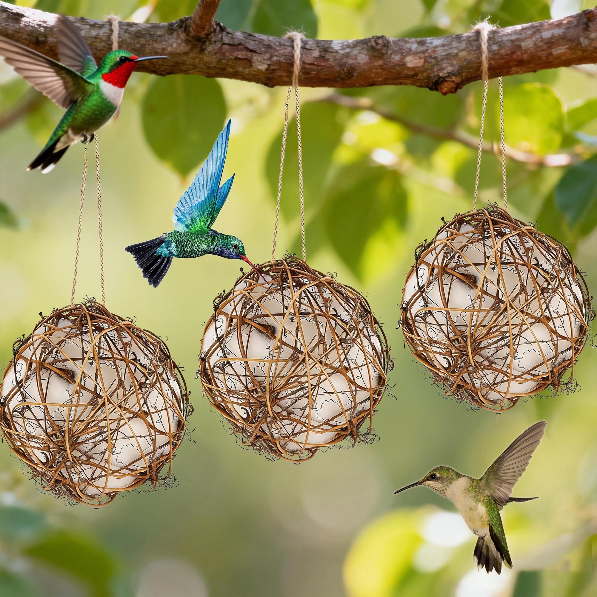 winemana lot de trois présenté comme cadeau inspire les amateurs d'oiseaux