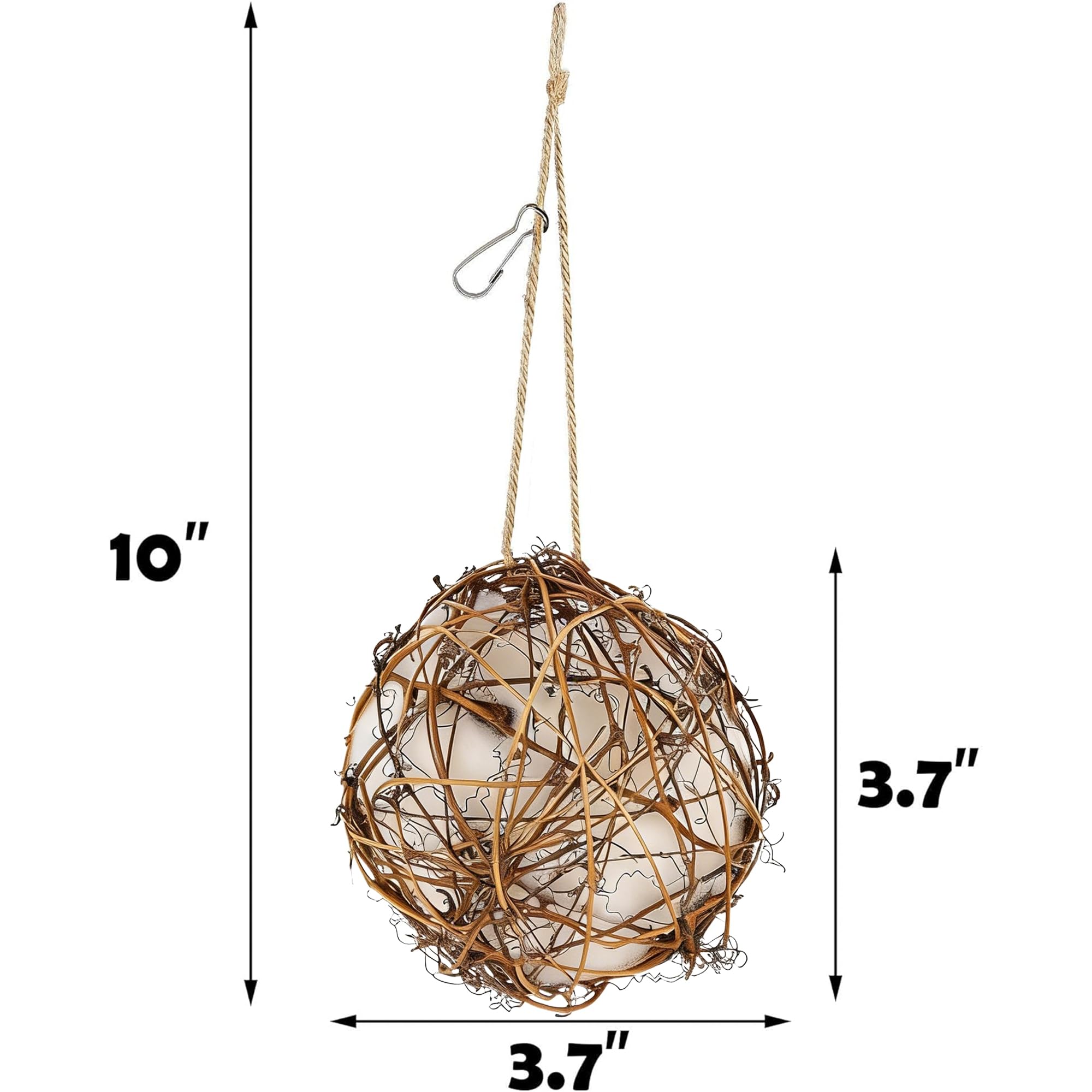 winemana fibres de coton naturel texture douce pour nidification
