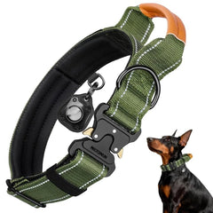 WINGOIN collier face avant montrant maintien robuste et design tactical