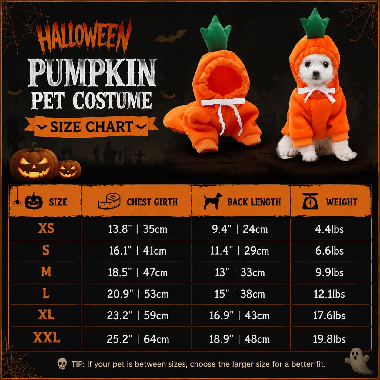 Wiz BBQT scène festive animal déguisé utile pour Halloween et Noël