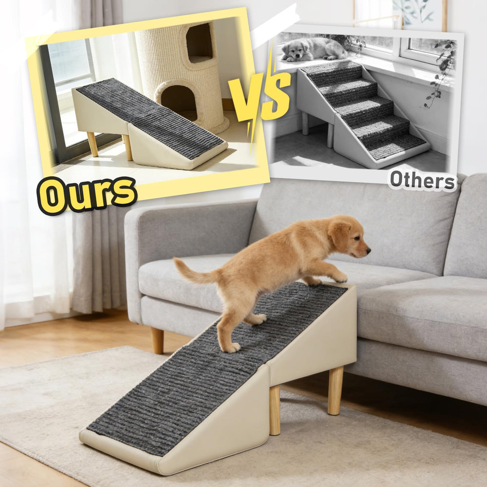 WLDGQGE scène de vie salon avec chien montant, confort quotidien