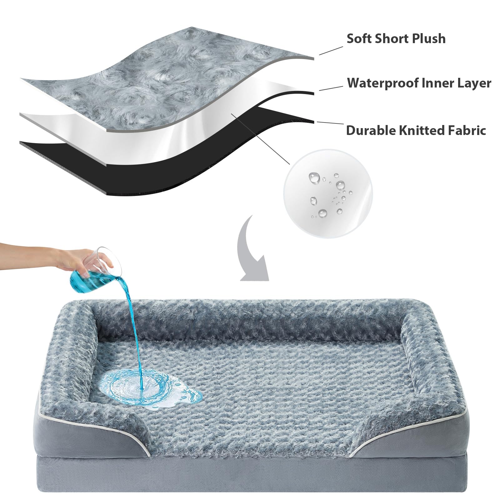 WNPETHOME doublure imperméable protégeant la mousse contre liquides
