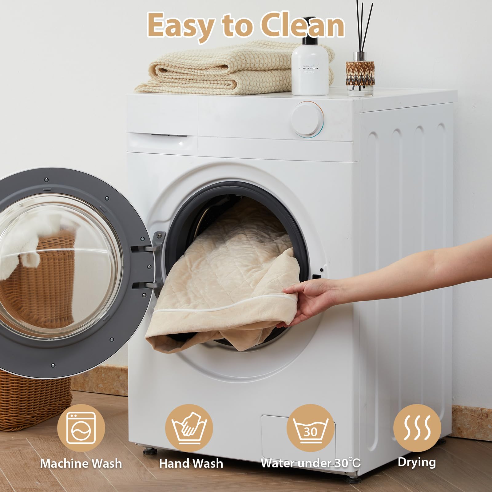 WNPETHOME fond oxford antidérapant stabilité pour sols lisses