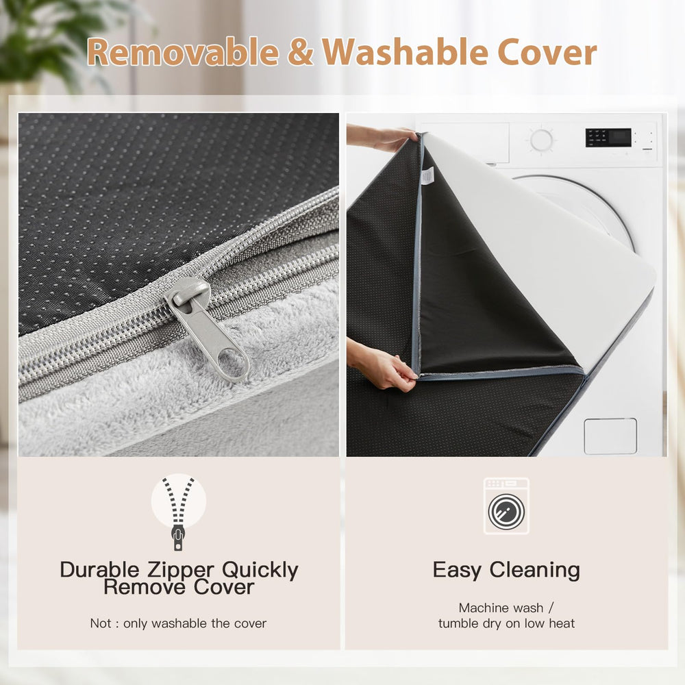 WNPETHOME housse détachable avec zip en L facilitant lavage