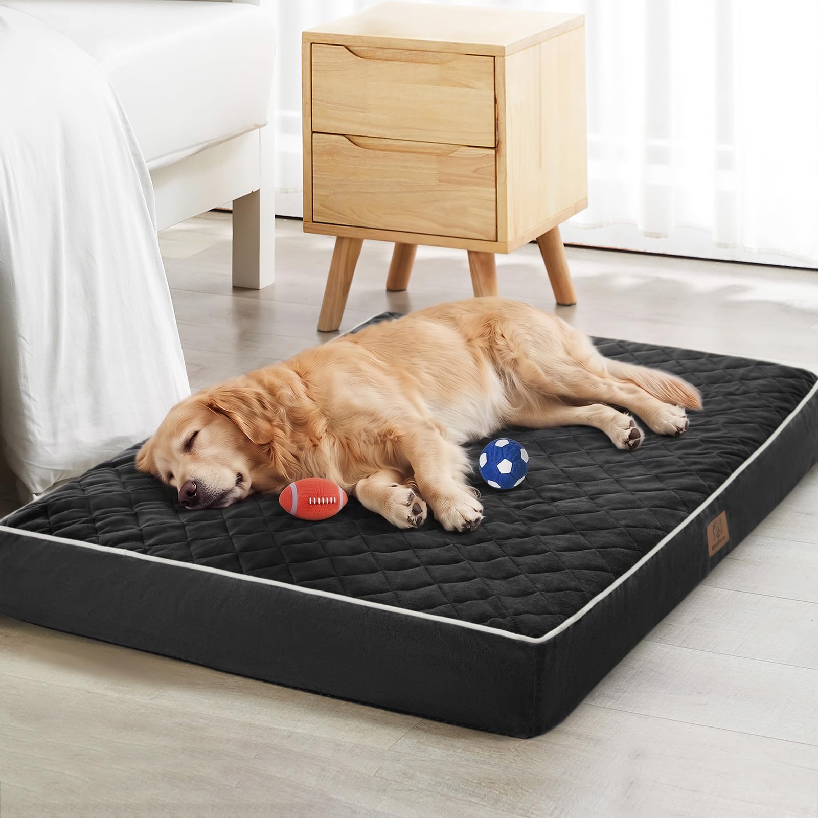 WNPETHOME lit orthopédique face avant montrant confort et maintien