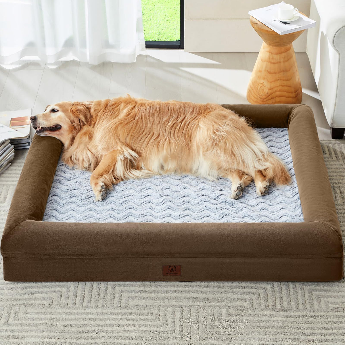 WNPETHOME lit orthopédique face avant apportant soutien confortable