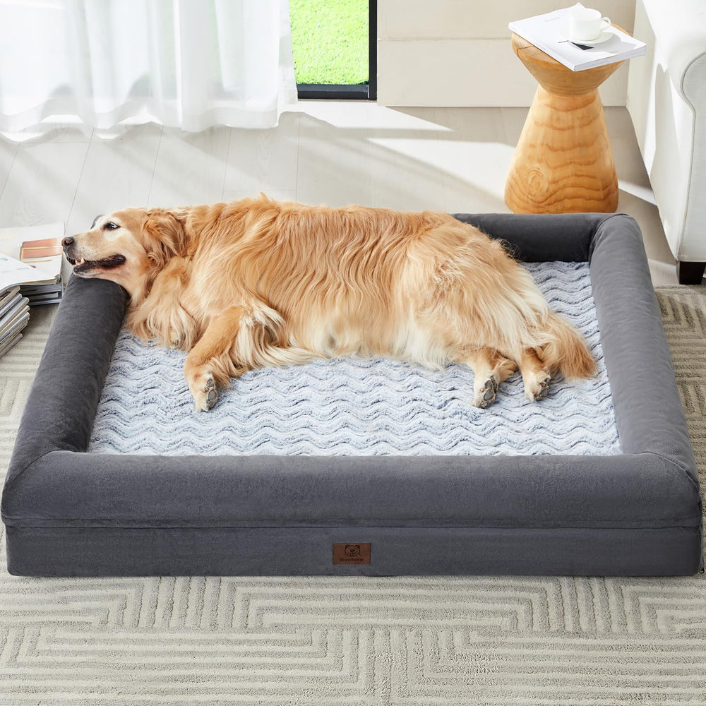 WNPETHOME lit velours face avant offrant confort et soutien