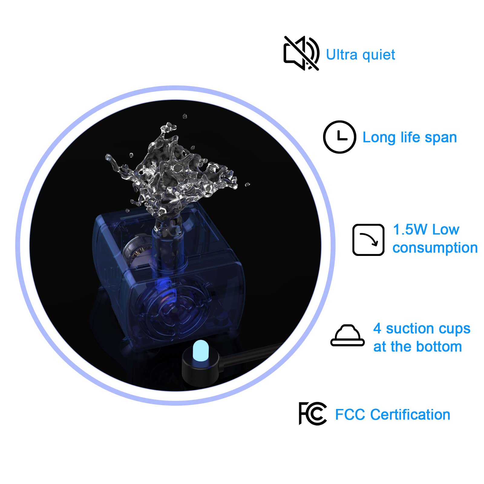 Wonder Creature couvercle en acier inoxydable, surface hygiénique et facile à nettoyer